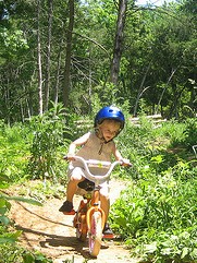 kid mountain biking