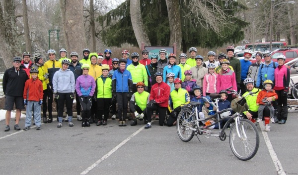 SVBC Icicle Ride, New Year's Day 2013