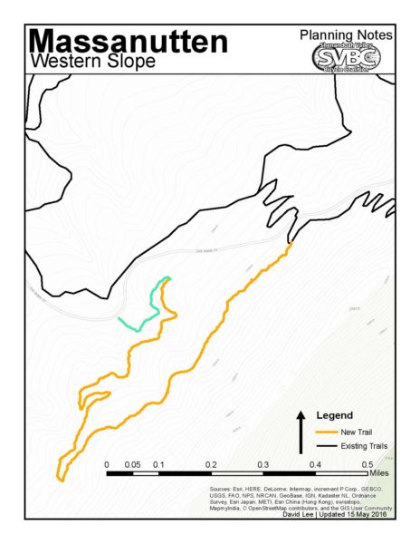 Massanutten New Trail Map